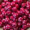 16mm Hot Pink Polka Dot Bubblegum Beads - Image 2 of 0