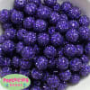 16mm Deep Purple  Rhinestone Beads 20 Pack - Image 1 of 0