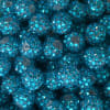 16mm Turquoise Rhinestone Beads 20 piece - Image 2 of 0