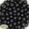 16mm Black Acrylic Bubblegum Beads - Image 1 of 0