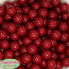16mm Burgundy Acrylic Bubblegum Beads Bulk - Image 1 of 0