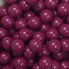 16mm Maroon Acrylic Bubblegum Beads Bulk - Image 2 of 0