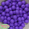 16mm Medium Purple Acrylic Bubblegum Beads - Image 2 of 0
