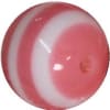 16mm Pink Stripe Resin  Bubblegum Beads - Image 1 of 0