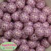 20mm Pink and Gold Bubblegum Beads - Image 1 of 0
