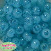 20mm Cyan Blue Fizzy Bubblegum Bead - Image 2 of 0