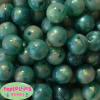 20mm Turquoise Flannel Bubblegum Bead - Image 1 of 0
