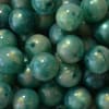 20mm Turquoise Flannel Bubblegum Bead - Image 2 of 0