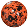 20mm Orange Splatter Style Acrylic Bubblegum Bead - Image 1 of 0