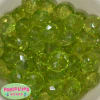 22mm Clear Lime Green Abacus Bubblegum Beads - Image 1 of 0