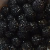 22mm Black Rhinestone Bubblegum Beads - Image 2 of 0