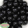 22mm Black Solid Bubblegum Beads - Image 1 of 0