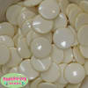 25mm Cream Acrylic Disc Bead Bubblegum Beads - Image 2 of 0
