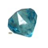 30mm Cyan Blue Chunky Gem Pendant - Image 1 of 0