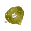 30mm Yellow Chunky Gem Pendant - Image 1 of 0