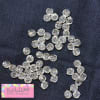 4mm Clear Facet Acrylic Spacer Beads - Image 1 of 0