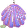 Lavender Acrylic Iridescent Miracle Seashell Pendant - Image 2 of 0