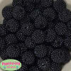 20mm Black Berry Acrylic Bubblegum Beads - Image 2 of 0