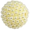 20mm Cream Berry Acrylic Bubblegum Beads - Image 1 of 0