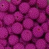 20mm Hot Pink Berry Acrylic Bubblegum Beads - Image 2 of 0