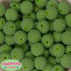 20mm Lime Green Berry Acrylic Bubblegum Beads - Image 2 of 0