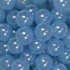 20mm Baby Blue Shiny AB Bubble Style Acrylic Gumball Bead - Image 2 of 0