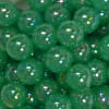 20mm Green Shiny AB Bubble Style Acrylic Gumball Bead - Image 2 of 0