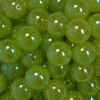 20mm Lime Green Shiny AB Bubble Style Acrylic Gumball Bead - Image 2 of 0