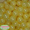 20mm Yellow Shiny AB Bubble Style Acrylic Gumball Bead - Image 1 of 0