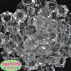 20mm Clear Ice Cube Bubblegum Bead Bulk - Image 1 of 0