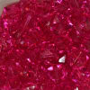 20mm Clear Hot Pink Ice Cube Bubblegum Bead - Image 2 of 0