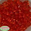 20mm Clear Orange Ice Cube Bubblegum Bead - Image 2 of 0