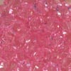 20mm Clear Pink Ice Cube Bubblegum Bead Bulk - Image 2 of 0