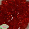 20mm Clear Red Ice Cube Bubblegum Bead - Image 1 of 0