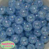 20mm Baby Blue Crackle Bubblegum Bead - Image 1 of 0