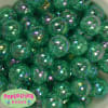 20mm Emerald Green Crackle Bubblegum Bead Bulk - Image 1 of 0