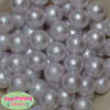 20mm White Crinkle Faux Pearl Bubblegum Beads - Image 1 of 0