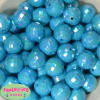 20mm Blue Disco Ball Bubblegum Beads - Image 1 of 0