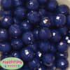 20mm Navy Blue Disco Ball Bubblegum Beads - Image 2 of 0