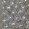 20mm White Foil Center Acrylic Bubblegum Bead - Image 2 of 0