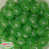 20mm Green Frost Acrylic Bubblegum Beads - Image 2 of 0