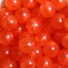20mm Orange Frost Acrylic Bubblegum Beads - Image 2 of 0