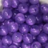 20mm Purple Frost Acrylic Bubblegum Beads Bulk - Image 2 of 0