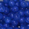 20mm Royal Blue Frost Acrylic Bubblegum Beads Bulk - Image 2 of 0