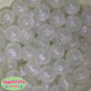 20mm White Ghost Acrylic Bubblegum Beads Bulk - Image 1 of 0