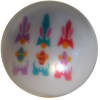 20mm Easter Gnome Print Bubblegum Beads - Image 1 of 0