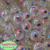 20mm American Flag Clear Bubblegum Beads - Image 2 of 0