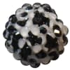 20mm Rhinestone Cow Bubblegum Beads - Image 1 of 0