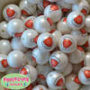 20mm Santa Hat Print Bubblegum Beads - Image 2 of 0
