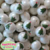 20mm Christmas Tree Print Bubblegum Beads - Image 2 of 0